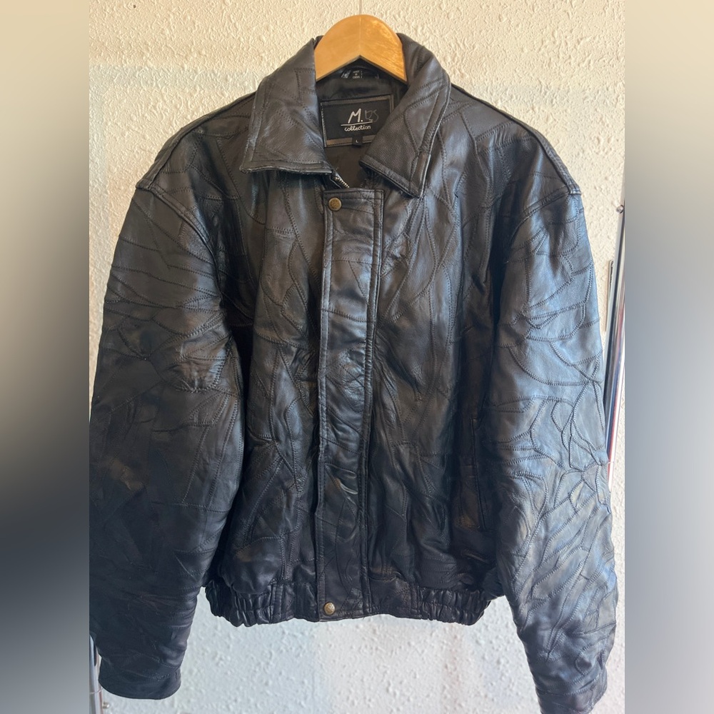 Vintage M. Collection Black Leather